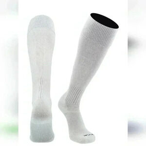 TCK Softball Baseball Foorball Socks Champion Over the Calf Gray # PCM13 XL NWT